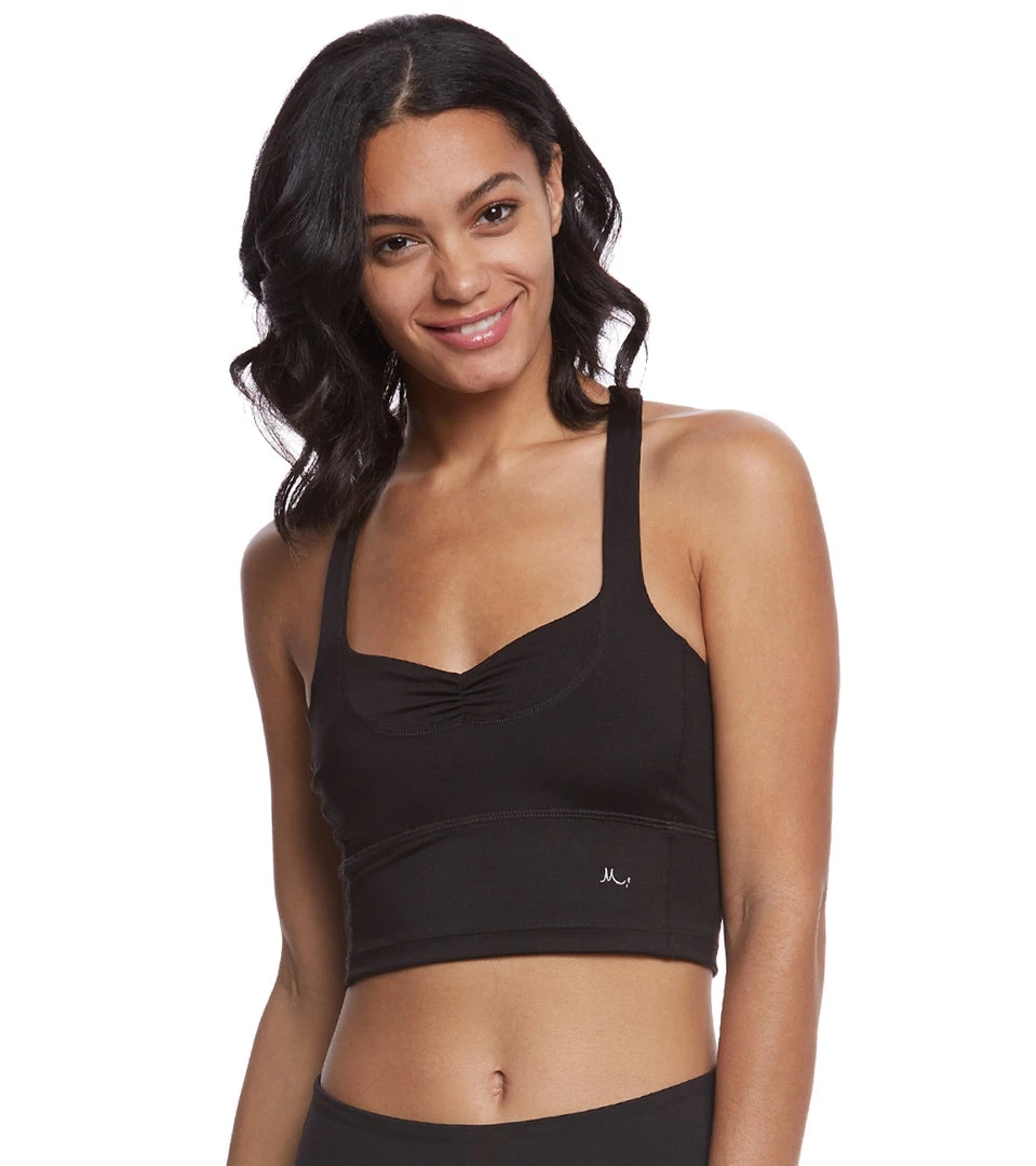 Mika Yoga Wear Lynn Hot Yoga Crop Tank Top Black 8 Mika Yoga Wear Lynn Hot Yoga Crop Tank Top Black