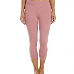 Women Hard Tail High Rise Cotton Yoga Capris