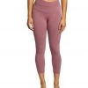 Hard Tail High Rise Cotton Yoga Capris Crush