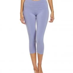 CLOTHING Hard Tail High Rise Cotton Yoga Capris Aster