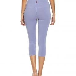 CLOTHING Hard Tail High Rise Cotton Yoga Capris Aster