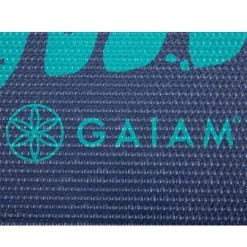Gaiam Midnight Fern Printed Yoga Mat 68" 4mm Midnight Fern 13 Gaiam Midnight Fern Printed Yoga Mat 68