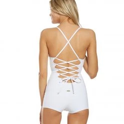 CLOTHING Mika Yoga Wear Wayara Yoga & Dance Leotard White