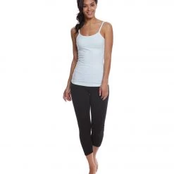 Hard Tail High Rise Cotton Yoga Capris Black CLOTHING 11 Hard Tail High Rise Cotton Yoga Capris Black CLOTHING
