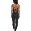 Mika Yoga Wear Wayara Yoga & Dance Long Leotard Black