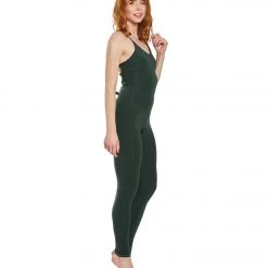Mika Yoga Wear Wayara Yoga & Dance Long Leotard Jade