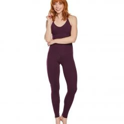 Mika Yoga Wear Wayara Yoga & Dance Long Leotard Amethyst CLOTHING
