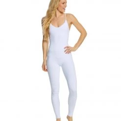 Mika Yoga Wear Wayara Yoga & Dance Long Leotard White CLOTHING