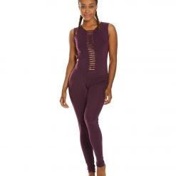 Mika Yoga Wear Kali Yoga & Dance Long Leotard Amethyst CLOTHING 11 Mika Yoga Wear Kali Yoga & Dance Long Leotard Amethyst CLOTHING