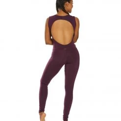 Mika Yoga Wear Kali Yoga & Dance Long Leotard Amethyst CLOTHING 12 Mika Yoga Wear Kali Yoga & Dance Long Leotard Amethyst CLOTHING