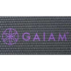 Gaiam Black Chakra Printed Yoga Mat 68