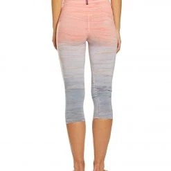 CLOTHING Hard Tail High Rise Cotton Yoga Capris Wildflower Rainbow Horizon 11 CLOTHING Hard Tail High Rise Cotton Yoga Capris Wildflower Rainbow Horizon