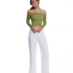 Mika Yoga Wear Chloe Tie Back Crop Long Sleeve Seaweed 11 Mika Yoga Wear Chloe Tie Back Crop Long Sleeve Seaweed