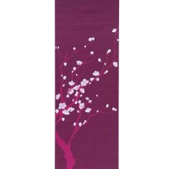 Gaiam Pink Cherry Blossom Printed Yoga Mat 68" 5mm Extra Thick YOGA MATS & PROPS