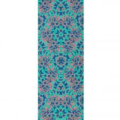 YOGA MATS & PROPS Gaiam Reversible Kaleidoscope Printed Yoga Mat 68" 6mm Extra Thick Kaleidoscope