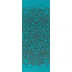 YOGA MATS & PROPS Gaiam Reversible Kaleidoscope Printed Yoga Mat 68" 6mm Extra Thick Kaleidoscope