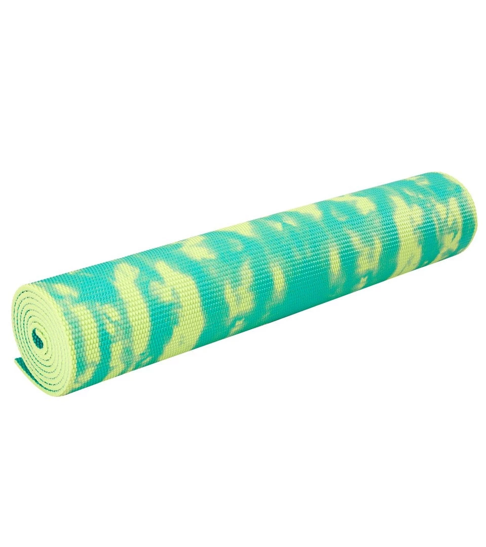 Gaiam Reversible Turquoise Lotus Printed Yoga Mat 68" 6mm Extra Thick Turquoise Lotus 7 Gaiam Reversible Turquoise Lotus Printed Yoga Mat 68" 6mm Extra Thick Turquoise Lotus