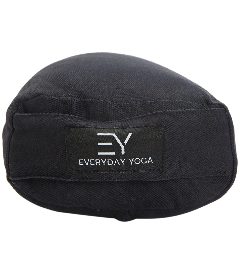 Everyday Yoga Cotton Pranayama Bolster Black YOGA MATS & PROPS 5 Everyday Yoga Cotton Pranayama Bolster Black YOGA MATS & PROPS
