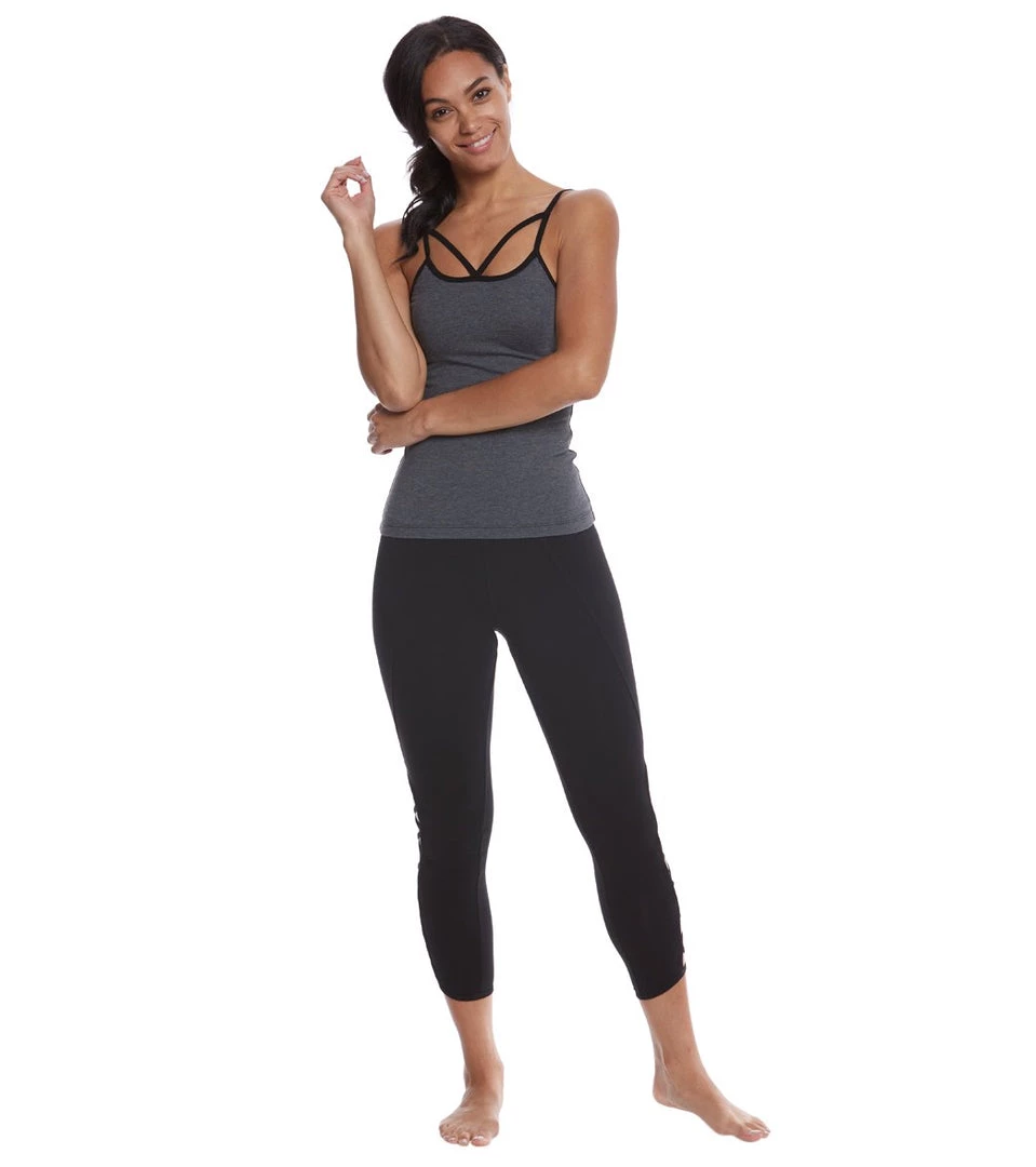 Hard Tail X Side Ankle Cotton Yoga Leggings Black CLOTHING 6 Hard Tail X Side Ankle Cotton Yoga Leggings Black CLOTHING