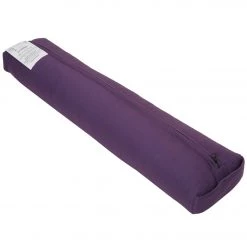 YOGA MATS & PROPS Everyday Yoga Cotton Pranayama Bolster Plum