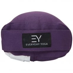 YOGA MATS & PROPS Everyday Yoga Cotton Pranayama Bolster Plum 11 YOGA MATS & PROPS Everyday Yoga Cotton Pranayama Bolster Plum