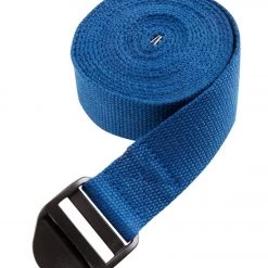 YOGA MATS & PROPS Everyday Yoga 8 Foot Cinch Strap Lapis