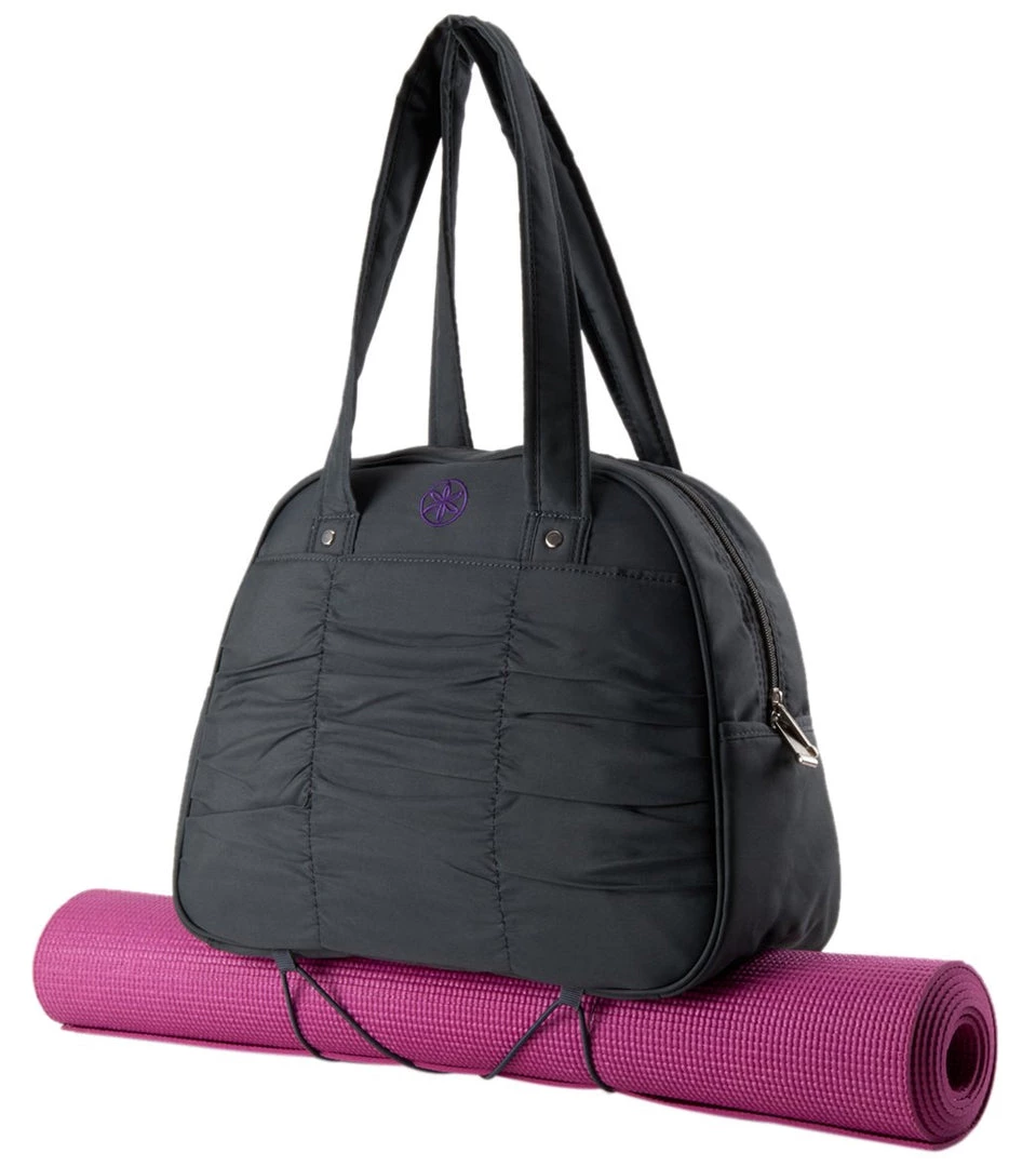 ACCESSORIES Gaiam Metro Gym Bag Charcoal 10 ACCESSORIES Gaiam Metro Gym Bag Charcoal