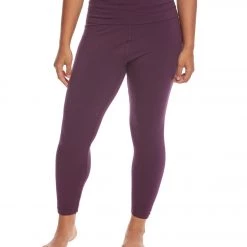 Hard Tail Plus Size Rolldown Layering Cotton Yoga Leggings Concord CLOTHING