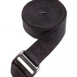 YOGA MATS & PROPS Everyday Yoga 10 Foot Cinch Strap Black