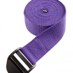 YOGA MATS & PROPS Everyday Yoga 10 Foot Cinch Strap Plum