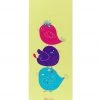 Gaiam Kid's Birdsong Yoga Mat 60" 4mm Green/Multi YOGA MATS & PROPS