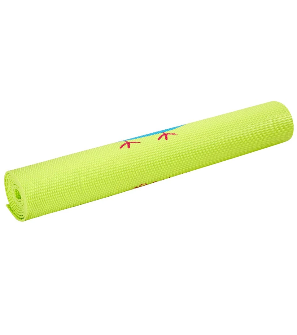 Gaiam Kid's Birdsong Yoga Mat 60" 4mm Green/Multi YOGA MATS & PROPS 6 Gaiam Kid's Birdsong Yoga Mat 60" 4mm Green/Multi YOGA MATS & PROPS