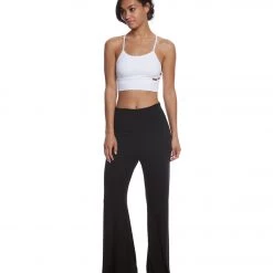 CLOTHING Hard Tail Flat Waist Yoga Lounge Pants Black 11 CLOTHING Hard Tail Flat Waist Yoga Lounge Pants Black