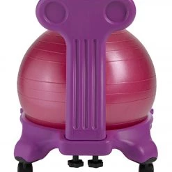 YOGA MATS & PROPS Gaiam Kid's Yoga Balance Ball Chair Purple/Pink
