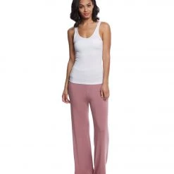 CLOTHING Hard Tail Flat Waist Yoga Lounge Pants Dusty Rose 11 CLOTHING Hard Tail Flat Waist Yoga Lounge Pants Dusty Rose