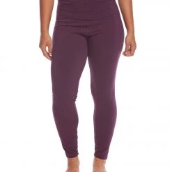 Hard Tail Plus Size Contour Rolldown Cotton Yoga Leggings Concord CLOTHING