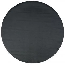 Everyday Yoga Round Yoga Mat 6' Diameter 5mm Black
