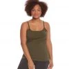 CLOTHING Hard Tail Plus Size Support Yoga Tank Top Valley