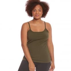 CLOTHING Hard Tail Plus Size Support Yoga Tank Top Valley