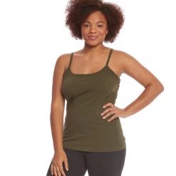 CLOTHING Hard Tail Plus Size Support Yoga Tank Top Valley