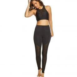 Onzie High Neck Yoga Sports Bra Diamond Geo CLOTHING