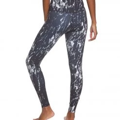 Beyond Yoga Olympus High Waisted 7/8 Yoga Leggings Black Marble
