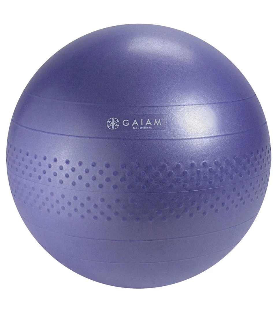 YOGA MATS & PROPS Gaiam Total Body Balance Ball Kits (55CM) 5 YOGA MATS & PROPS Gaiam Total Body Balance Ball Kits (55CM)