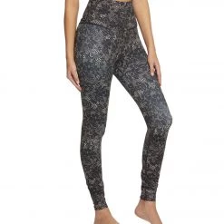 Beyond Yoga Olympus High Waisted 7/8 Yoga Leggings Phantom Lace
