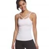 CLOTHING Hard Tail Strappy Front Yoga Tank Top Blush