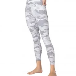 CLOTHING Beyond Yoga Olympus High Waisted 7/8 Yoga Leggings Gray Camo