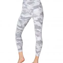 CLOTHING Beyond Yoga Olympus High Waisted 7/8 Yoga Leggings Gray Camo