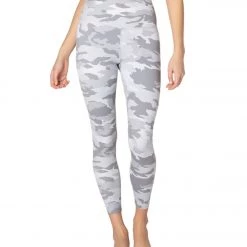 CLOTHING Beyond Yoga Olympus High Waisted 7/8 Yoga Leggings Gray Camo
