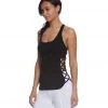 CLOTHING Hard Tail X Side Yoga Tank Top Black