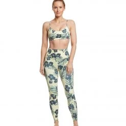 Beyond Yoga Olympus High Waisted 7/8 Yoga Leggings Floral Sunrise